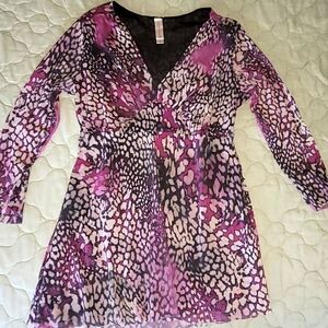 Lightweight blouse from JC Penney. Size L,  good condition. Prefect for spring